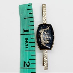 Vintage Accessories - VINTAGE SIAM STERLING NIELLOWARE TIE BAR CLIP Vintage Accessories - VINTAGE SIAM STERLING NIELLOWARE TIE BAR CLIP